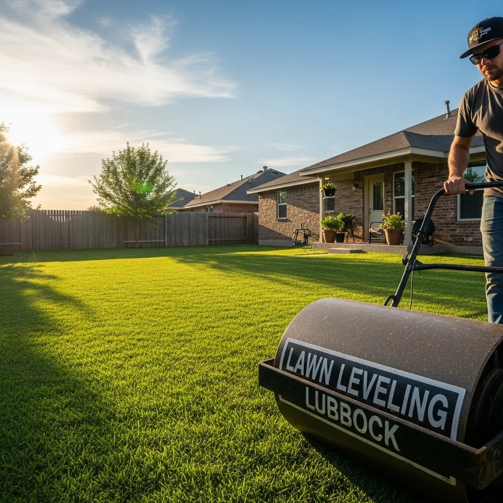Lawn Levelling service Lubbock