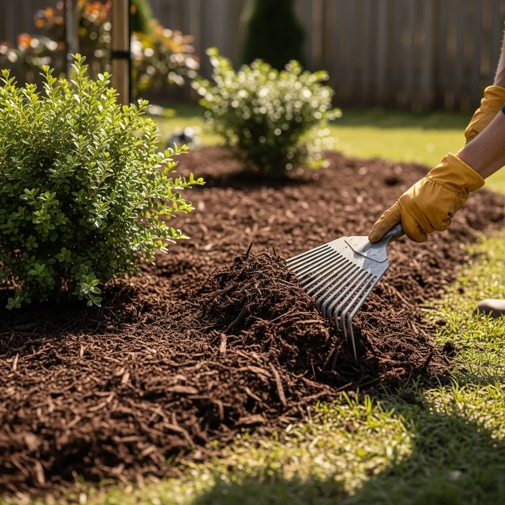 Our Mulch Installation Process