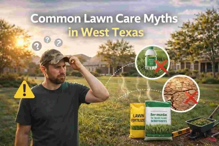 Common Lawn Care Myths in West Texas