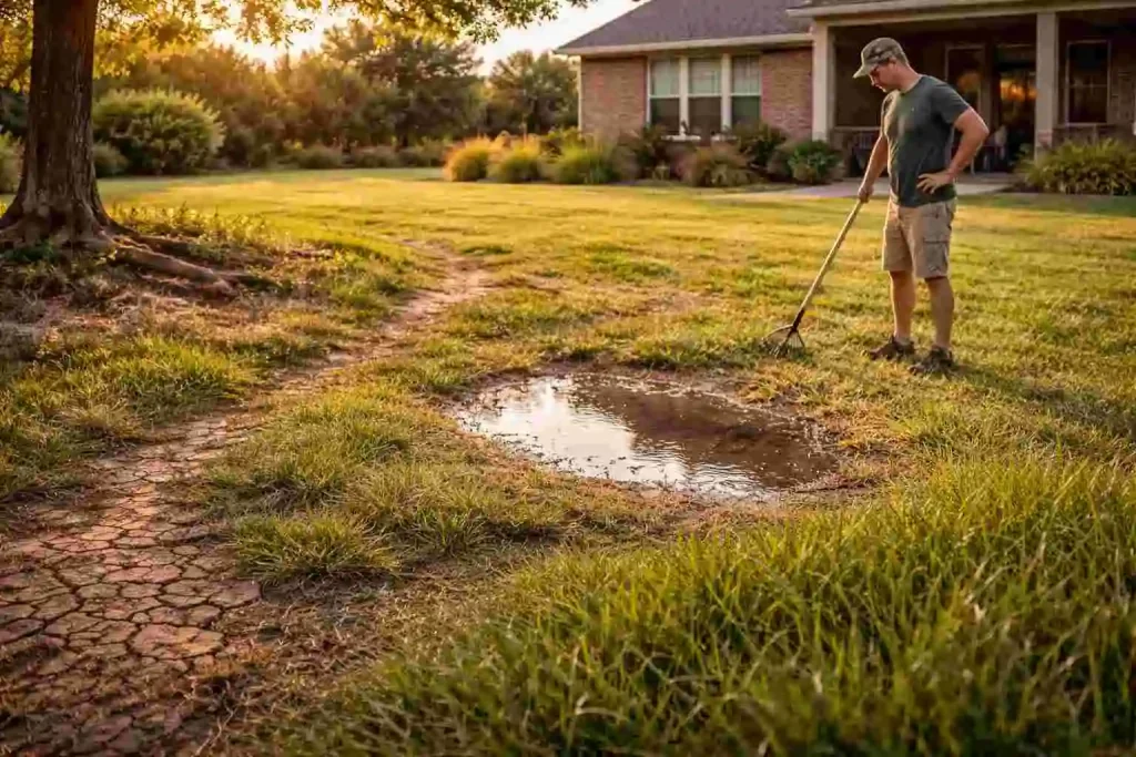 What Causes an Uneven Lawn in the First Place