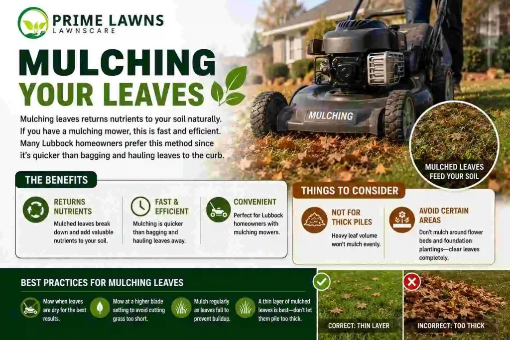 Mulching Your Leaves